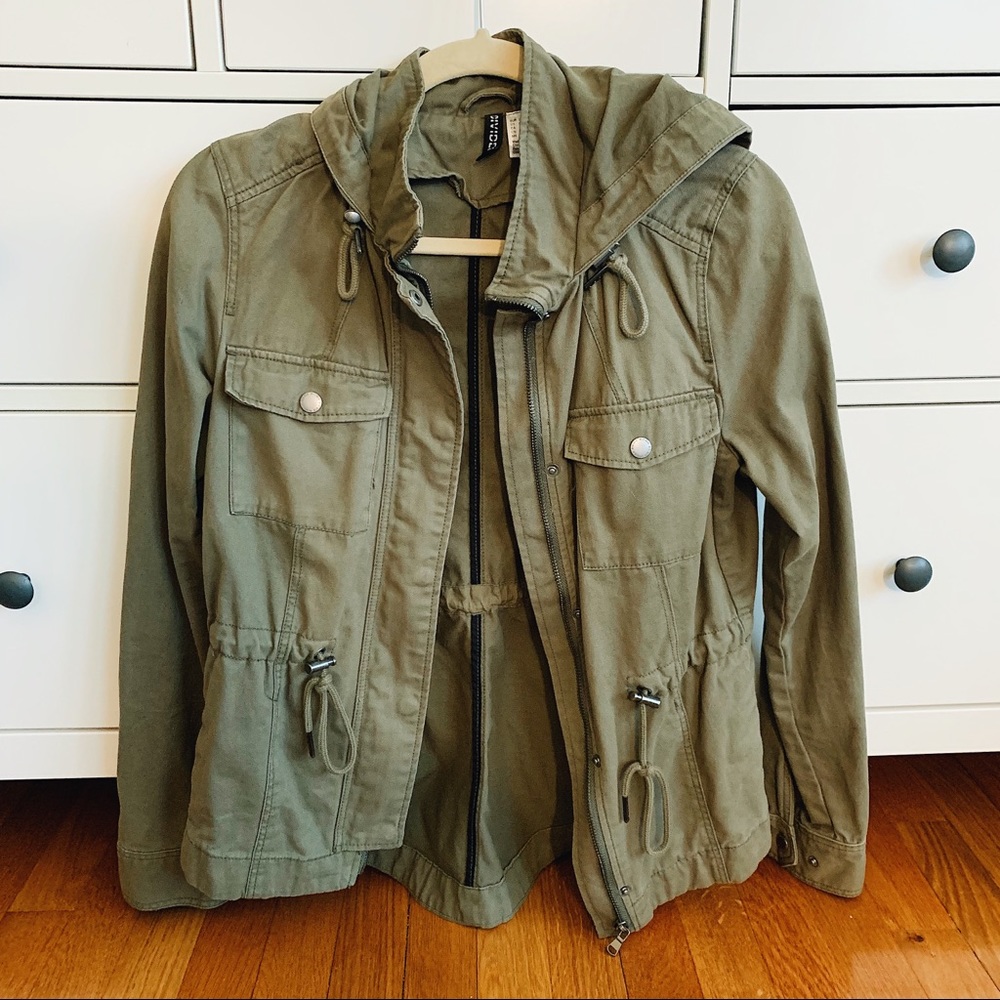 H&m Green Army Jacket